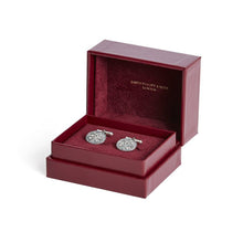Load image into Gallery viewer, Purdey Silver Scroll Cufflinks
