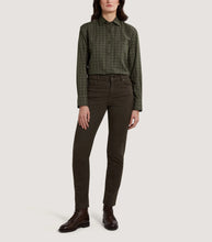Load image into Gallery viewer, Women&#39;s Five Pocket Trousers in Forest Green

