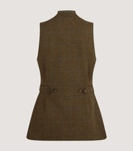 Load image into Gallery viewer, Women&#39;s Tweed Shooting Vest in Oakley
