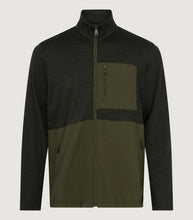 Load image into Gallery viewer, Men&#39;s Merino Tech Jersey Jacket in Loden
