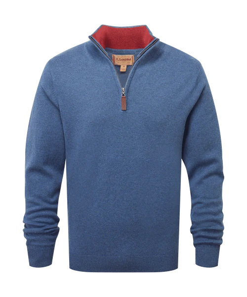 Men's Cotton Cashmere 1/4 Zip