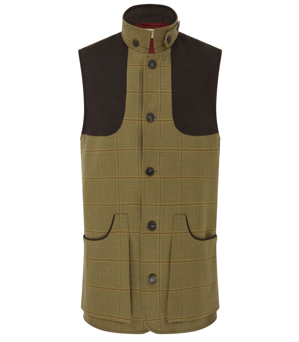 Berkshire High Collared Technical Shooting Vest – Purdey at The Royal ...