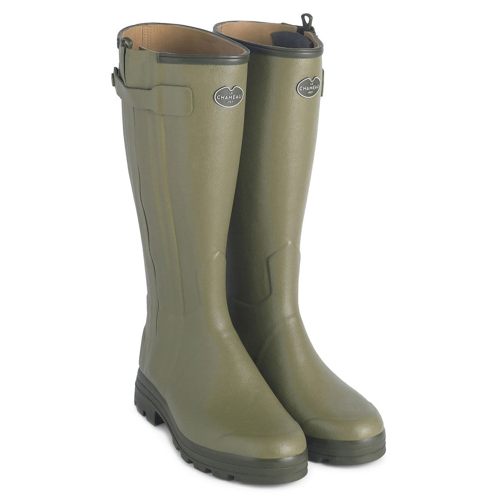 Ladies Chassear Leather Lined Wellington Boots